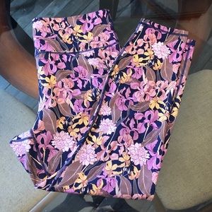 Floral Fabletics 7/8 leggings
